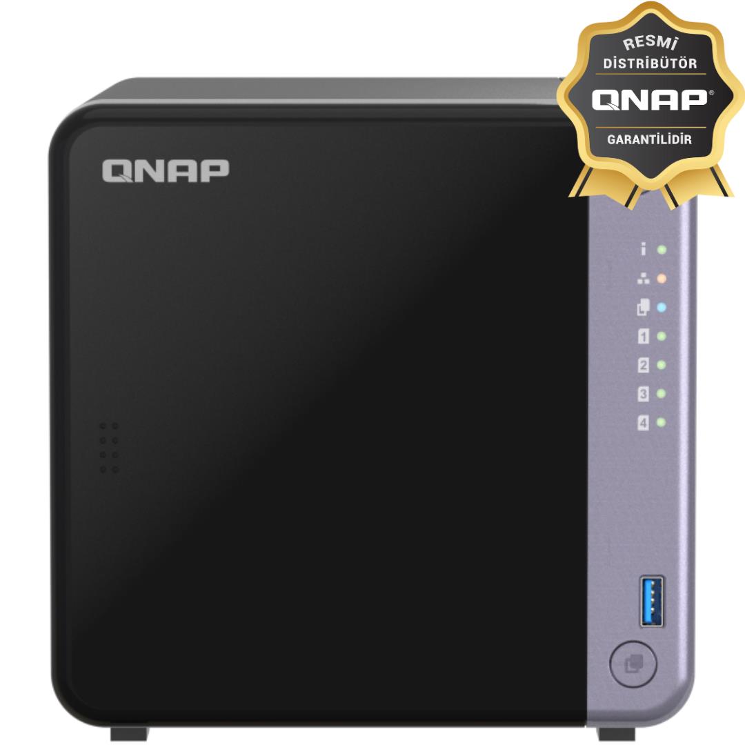 QNAP QNAP TS-432X-4G 4 YUVALI 4GB DEPOLAMA ÜNİTESİ (Resmi Distribütör Garantili)