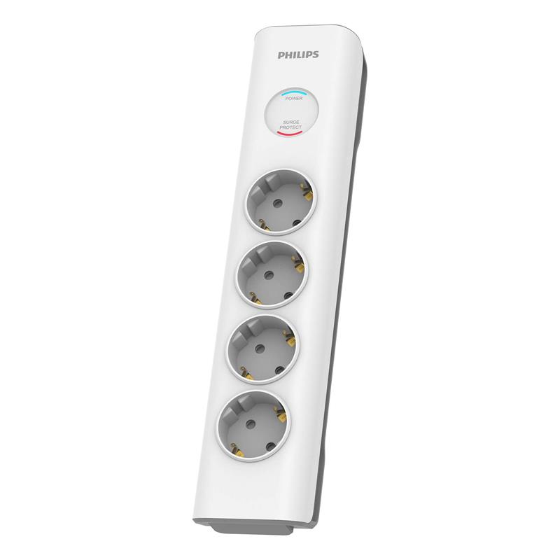 PHILIPS PHILIPS SPN7040WA AKIM KORUMALI PRİZ 600J (2MT) 4 LÜ 