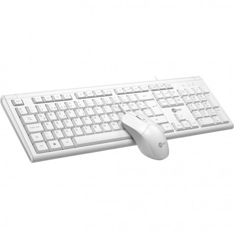 LENOVO LENOVO LECOO USB KABLOLU T�RK�E Q KLAVYE MOUSE SET BEYAZ CM101-B 