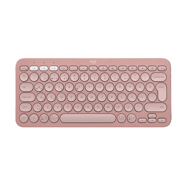LOGITECH Logitech Pebble Keys 2 K380s BT Klavye Pembe