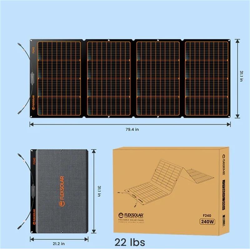 FLEXSOLAR FLEXSOLAR F240 TAŞINABİLİR GÜNEŞ PANELİ 240W -57688