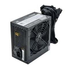 POWERBOOST POWERBOOST PowerBoost PB550WB 550W 80+ White  APFC 4*PCI-E 6+2 Pin 12cm Siyah Fanlı ATX Power Supply (Bulk)-61955