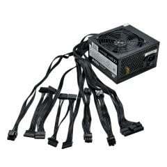 POWERBOOST POWERBOOST PowerBoost PB550WB 550W 80+ White  APFC 4*PCI-E 6+2 Pin 12cm Siyah Fanlı ATX Power Supply (Bulk)-61957