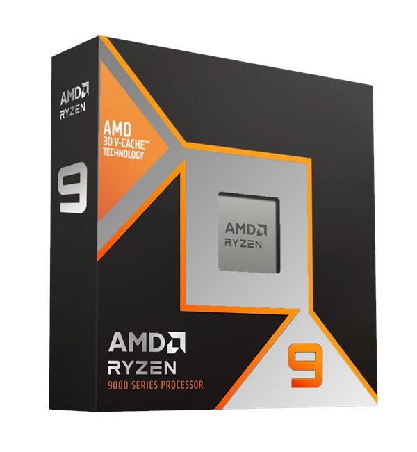 AMD Amd Ryzen 9 9900X3D AM5Pin 120W Fansız (Box)-60090