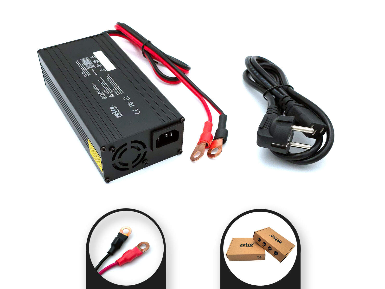 RETRO RETRO 14.6V 20A 292W LiFePO4 Batarya Şarj Adaptörü RPA-AC348