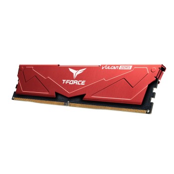 TEAM Team T-Force Vulcan Red 16GB (1x16) DDR5 CL38 Ram (FLRD516G6000HC38J01)