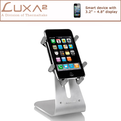 LUXA2  h1-touch alüminyum iphone masa standı