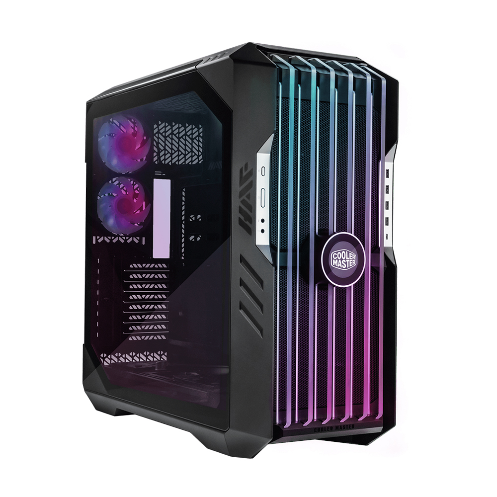 COOLERMASTER COOLER MASTER HAF 700 EVO 2x20 3x12CM FAN USB3.2 PENCERELI E-ATX GRI KASA