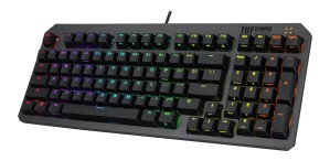 ASUS ASUS TUF GAMING K3 RD/TR GEN II TURKCE OYUNCU KLAVYESI BILEK DESTEGI SUYA VE TOZA DAYANIKLI RED SWITCH-69304