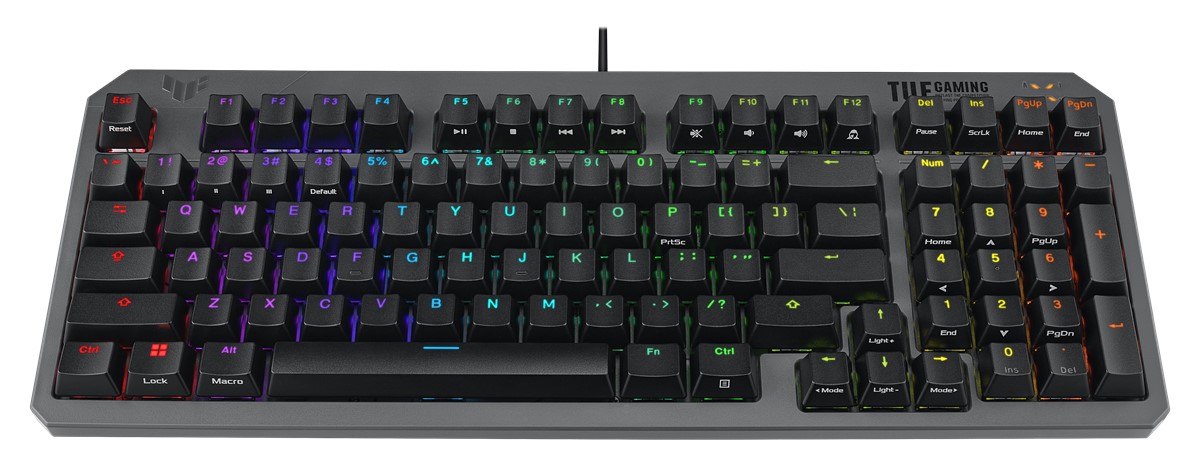 ASUS ASUS TUF GAMING K3 RD/TR GEN II TURKCE OYUNCU KLAVYESI BILEK DESTEGI SUYA VE TOZA DAYANIKLI RED SWITCH-58923