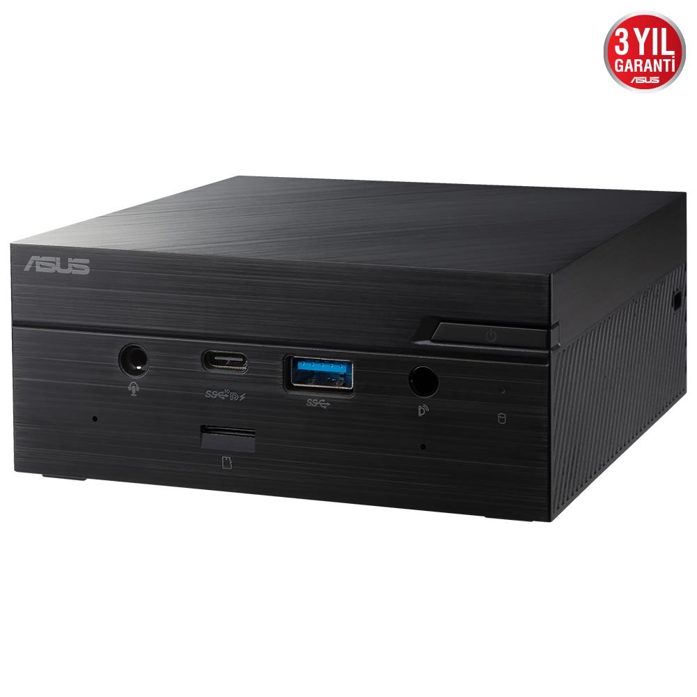 ASUS ASUS MiniPC PN51-S1-B332, AMD Ryzen 3 R3-3500U, 8Gb Ram, 256Gb SSD, Paylaşımlı Ekran Kartı, Wi-Fi, Bluetooth, Windows 11 Pro, MF