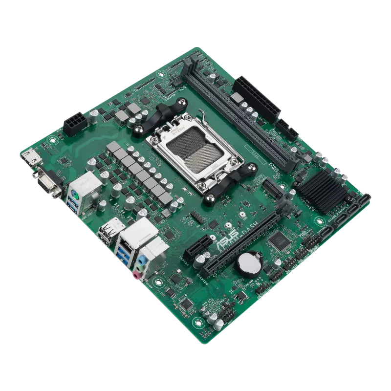 ASUS ASUS PRO A620M-DASH-CSM AMD A620 AM5 DDR5 6400 HDMI VGA M2 USB3.2 mATX DASH destekli network bağlantısı ASUS 5X PROTECTION III-31154