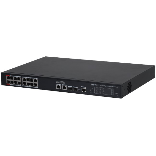 DAHUA Dahua 16 Port Gigabit PoE (S4220-16GT-240)-38506