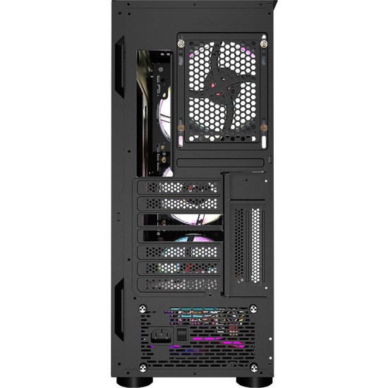 EVEREST Everest 650W 80+ (Hollow) TG ARGB Fan Mid Tower-45294