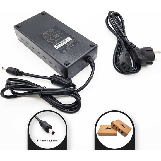 RETRO RETRO 24V 7.5A 180W 5.5x2.5mm Güç Adaptörü RPA-AC332