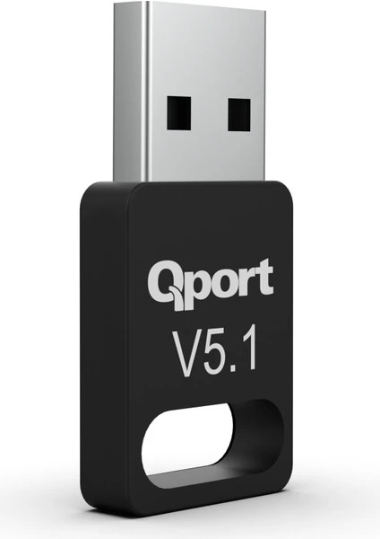 QPORT Qport Bluetooth 5.1 USB Adaptör (Q-BLU5.1)-56520