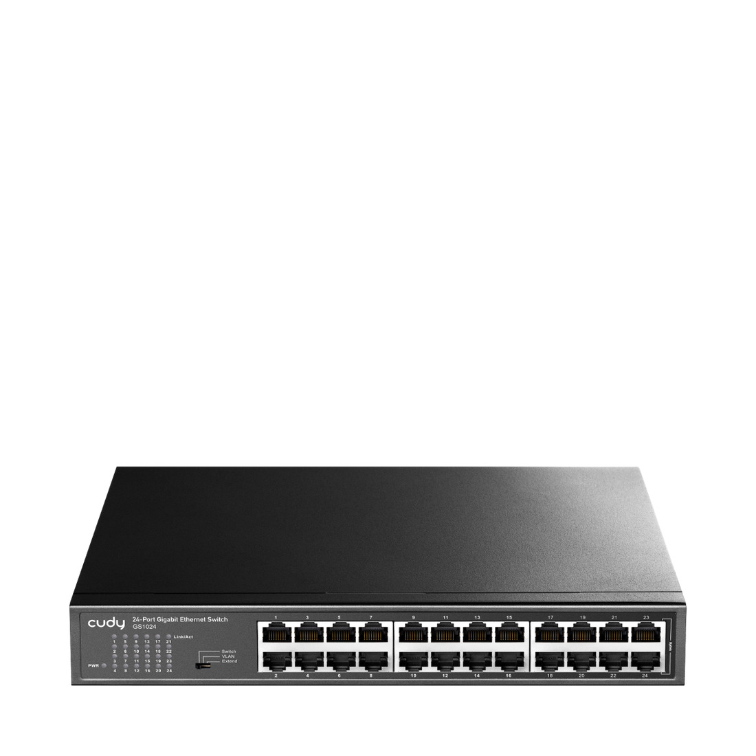 CUDY Cudy GS1024 24 Port 10/100/1000Mbps VLAN&Extend Mode 11" Rock-Mount Çelik Gigabit Ethernet Switch