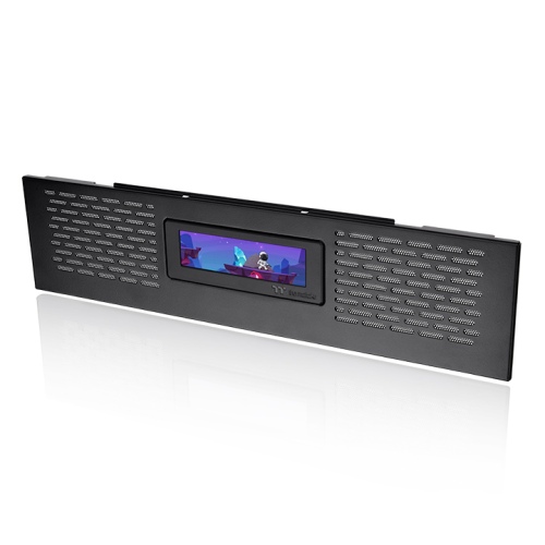 THERMALTAKE  tower 500 kasa için rgb 3,9" lcd panel kiti siyah-58363