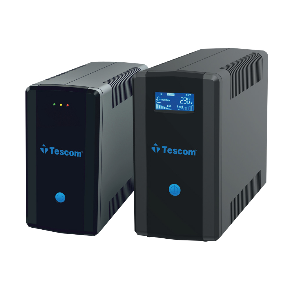 TESCOM Tescom Leo+ 850VA Line Interactive Ups (1x 9Ah Akü) 1-10 Dak. [900960148]