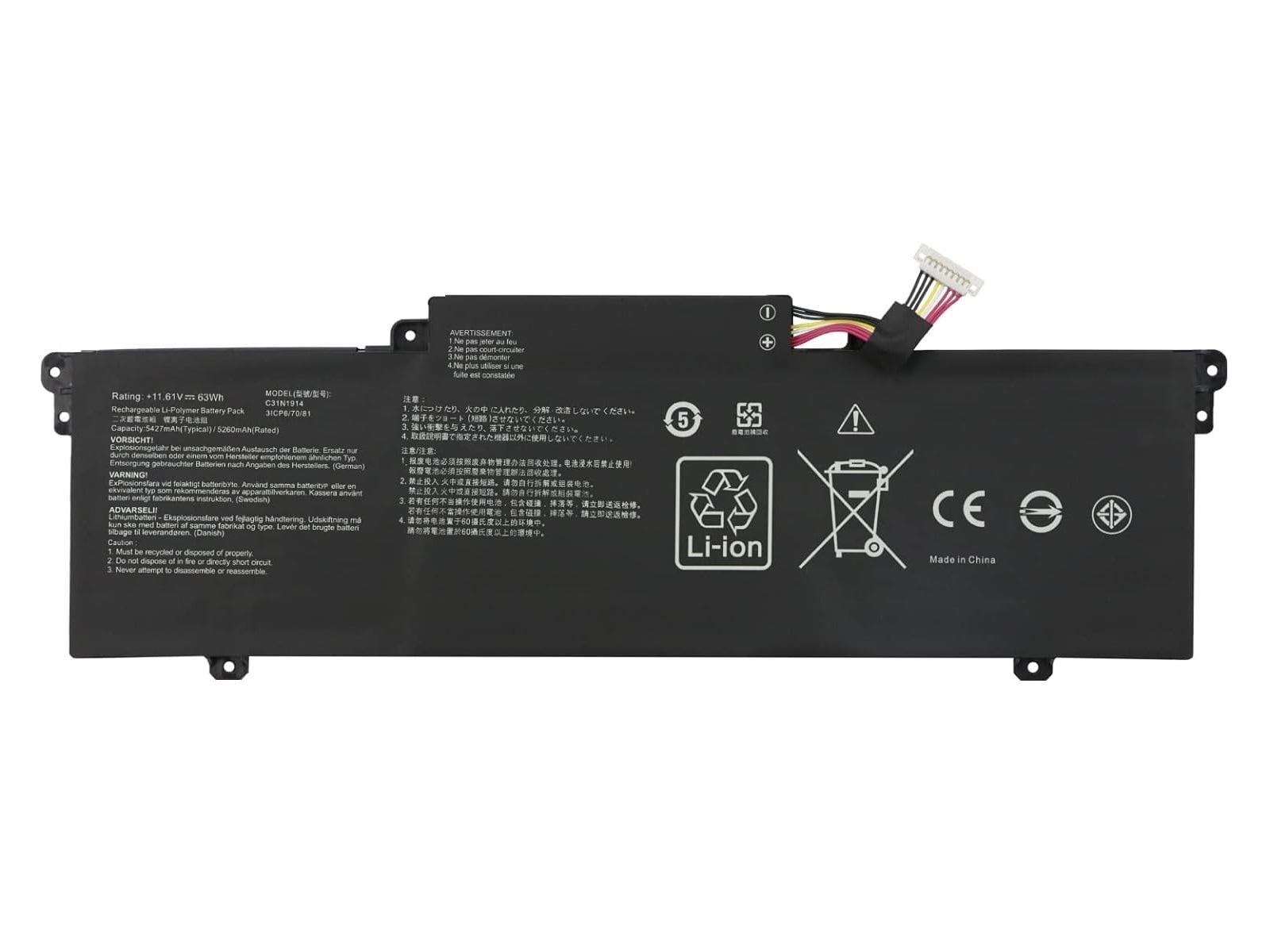 RETRO RETRO Asus UX435E, C31N1914 Notebook Bataryası