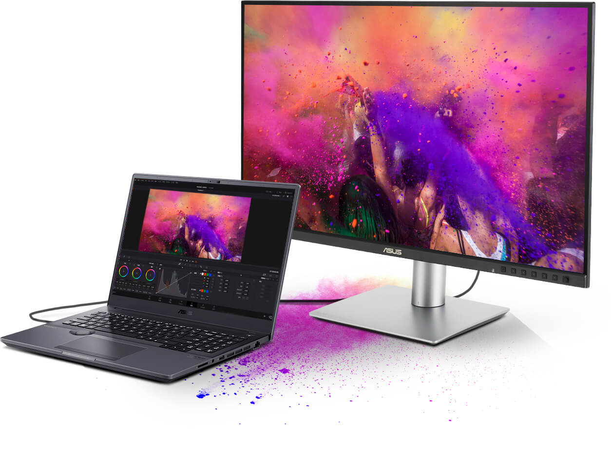 ASUS ASUS ASUS ProArt PA278CFRV 27 IPS HDR 2560x1440 5ms 100Hz 350cd DP HDMI USB-C Hoparlör VESA 3YIL 95% DCI-P3, Calman Verified, PD-57119