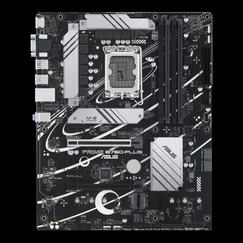 ASUS ASUS PRIME B760-PLUS, 4xDDR5, 3x M.2, D-SUB, HDMI, DP, Type-C, 12-13.Nesil, LGA1700 Soket, Anakart-41799