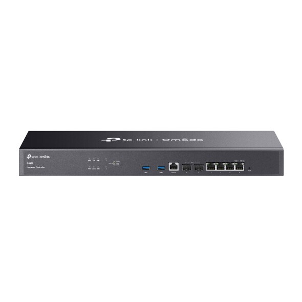 TP-LINK TP-LINK OC400 2×10G SFP+ SLOTS 4×10/100/1000 MBPS ETHERNET PORT 2×USB 3.0 PORT 1× RJ45 CONSOLE PORT OMADA CLOUD CONTROLLER