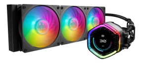 COOLERMASTER MasterLiquid ION 360mm ARGB Led Fanlı İşlemci Sıvı Soğutma Kiti  (İntel1700/AM5 destekli)