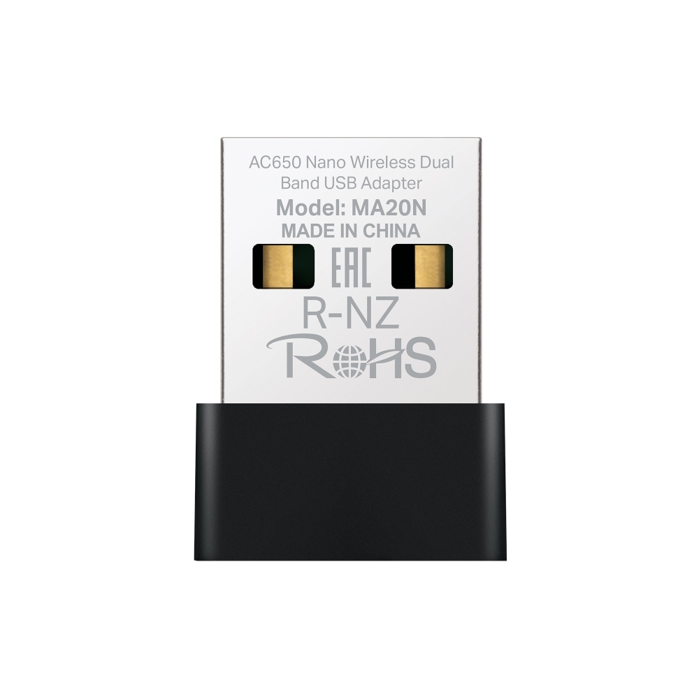TP-LINK TP-LINK MERCUSYS MA20N AC650 NANOWi-Fi USB 2.0 ADAPTÖR-60951