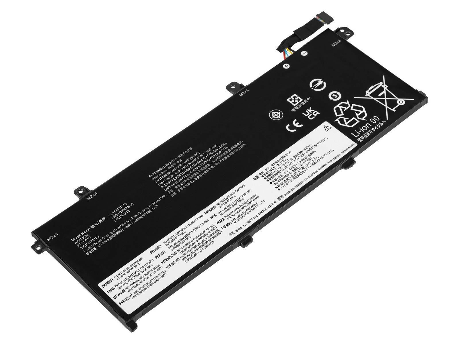 RETRO RETRO Lenovo ThinkPad T490, L18M3P73 Notebook Bataryası