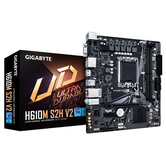 GIGABYTE Gigabyte H610M S2H V2 D5 1700P Vga Hdmi Dp