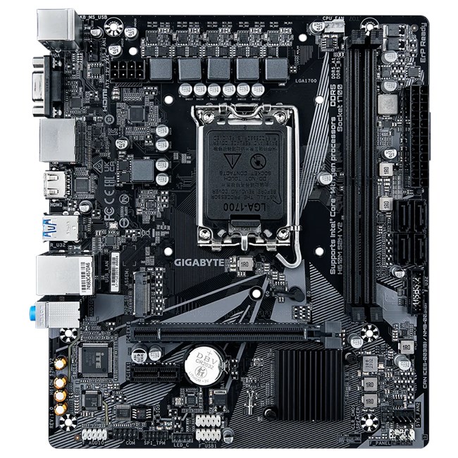 GIGABYTE Gigabyte H610M S2H V2 D5 1700P Vga Hdmi Dp-35474