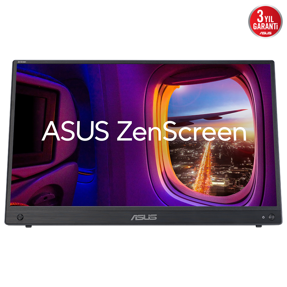 ASUS ASUS ZENSCREEN MB16AHG 15.6 TASINABILIR USB MONITOR IPS 1920x1080 3MS 144HZ Mini-HDMI USB-C MM 3YIL MAT EKRAN EYECARE MONITOR