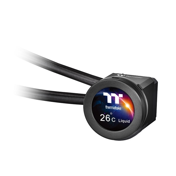 THERMALTAKE  toughliquid ultra 240 rgb lcd ekranlı pompa, 2x120mm toughfanlı sıvı soğutma kiti-62218