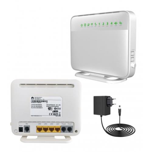 HUAWEI HUAWEI HG658 V2, 4 Port, 2.4Ghz Wifi, 300Mbps, Dahili Anten, VDSL2 MODEM (Yenileme)