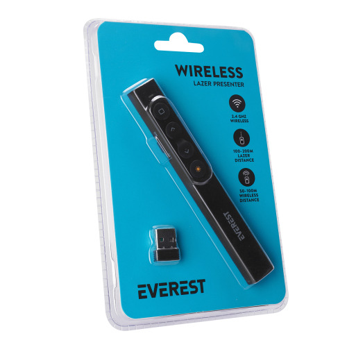 EVEREST Everest PSN-19, Kablosuz, 2.4Ghz, Profesyonel, Sunum Cihazı-59498