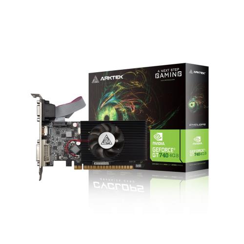 ARKTEK ARKTEK CYCLOPS, AKN740D3S4GL1, GT740, 4Gb, GDDR3, 128Bit, 1xD-Sub, 1xDVI, 1xHDMI Ekran Kartı