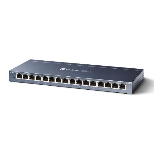 TP-LINK TP-LINK OMADA TL-SG116(UN) V2 16 Port GigaBit Metal KasaSwitch-44030