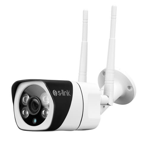 S-LINK S-LINK DF-803W, Güvenlik Kamerası, WiFi, 2Mpix, 3.6mm Lens, 10m. Gece Görüşü, Micro SD Kartlı, TUYA Yazılım