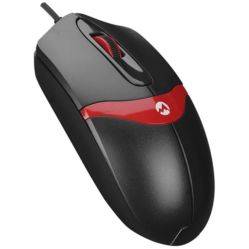 EVEREST EVEREST SM-220 USB SİYAH/KIRMIZI 1200DPI 3D OPTİK KABLOLU MOUSE 