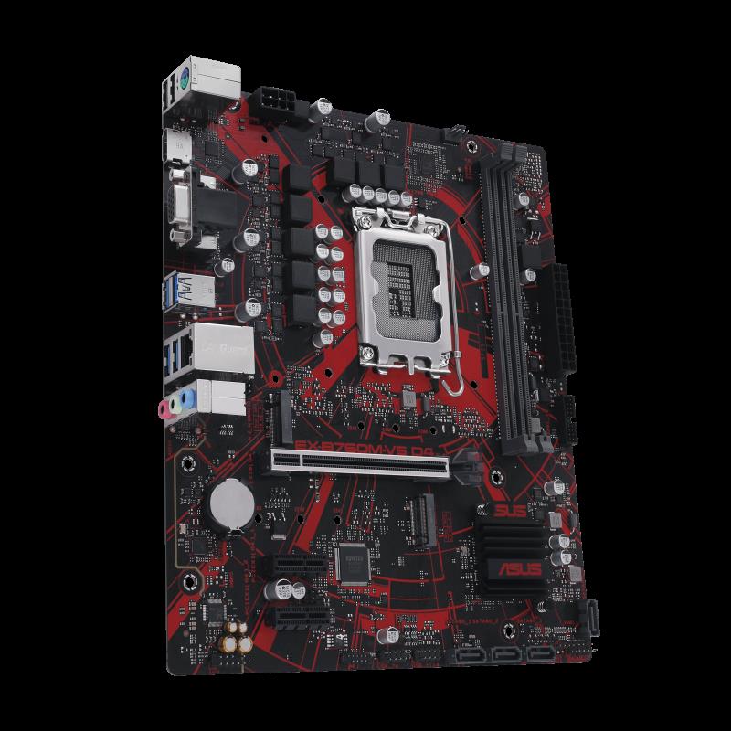 ASUS  EX-B760M-V5 D4-CSM INTEL B760 LGA1700 DDR4 5333 HDMI VGA CIFT M2 USB3.2 2.5Gbit LAN mATX  5X PROTECTION III  İCAFE LABS SERTIFI-39616