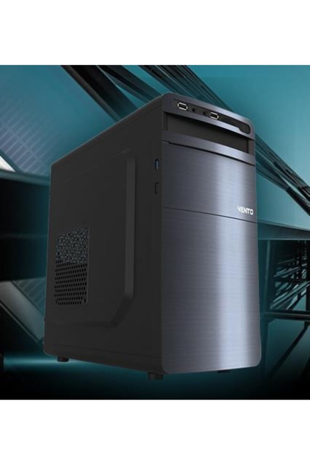 VENTO CIO TML-117 MICRO ATX 2xUSB3.0 SIYAH KASA 300W