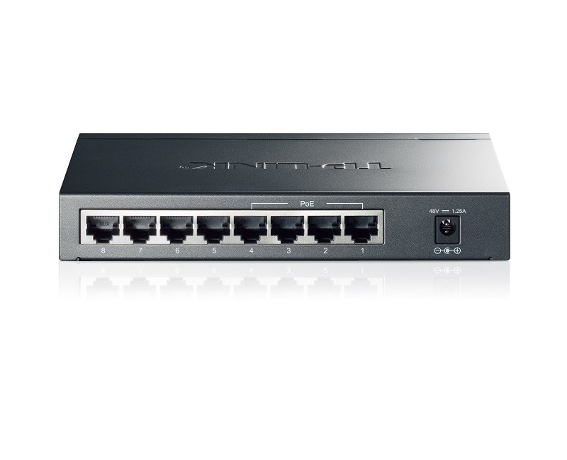 TP-LINK Tp-Link TL-SG1008P 8 Port Gigabt- 4 port POE Swit*