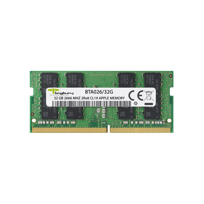 BIGBOY BTA026/32G Apple 32GB DDR4 2666MHz CL19 Notebook Belleği