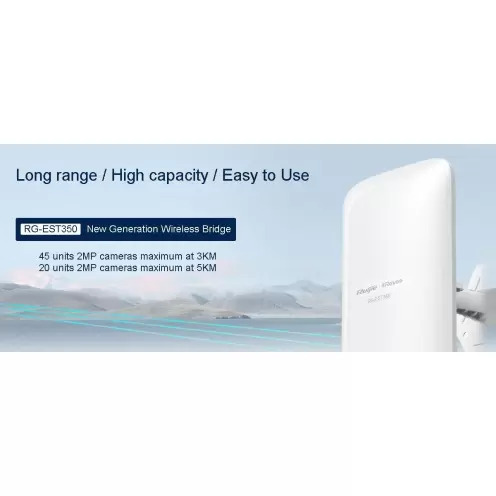 RUIJIE REYEE RG-EST350 V2 867MBPS 5GHZ OUTDOOR 2'lı PAKET ACCESS POINT-55678