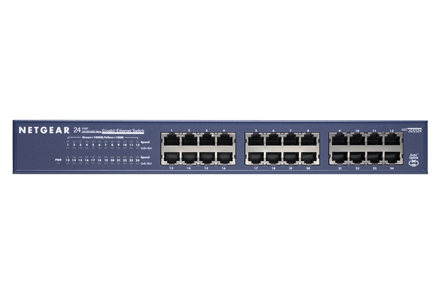 NETGEAR JGS524 24 PORT 10/100/1000 RACKMOUNT YONETILEMEZ SWITCH