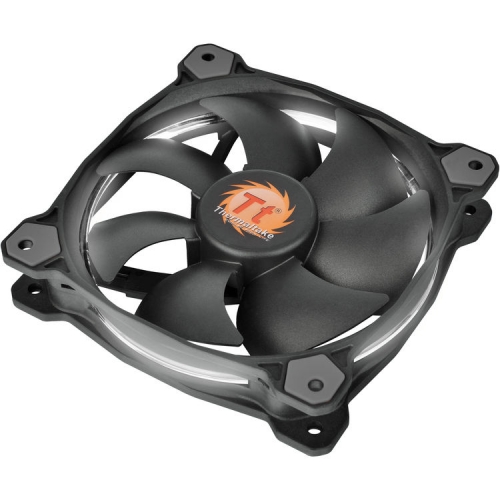 THERMALTAKE Thermaltake Riing 120mm Beyaz Halka Ledli Titreşimsiz Kasa ve Radyatör Fanı