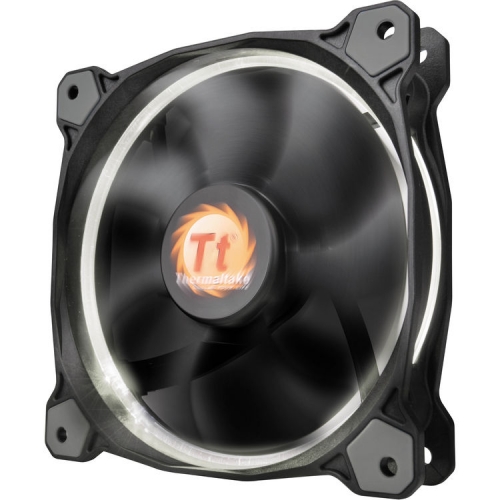 THERMALTAKE Thermaltake Riing 120mm Beyaz Halka Ledli Titreşimsiz Kasa ve Radyatör Fanı-57929