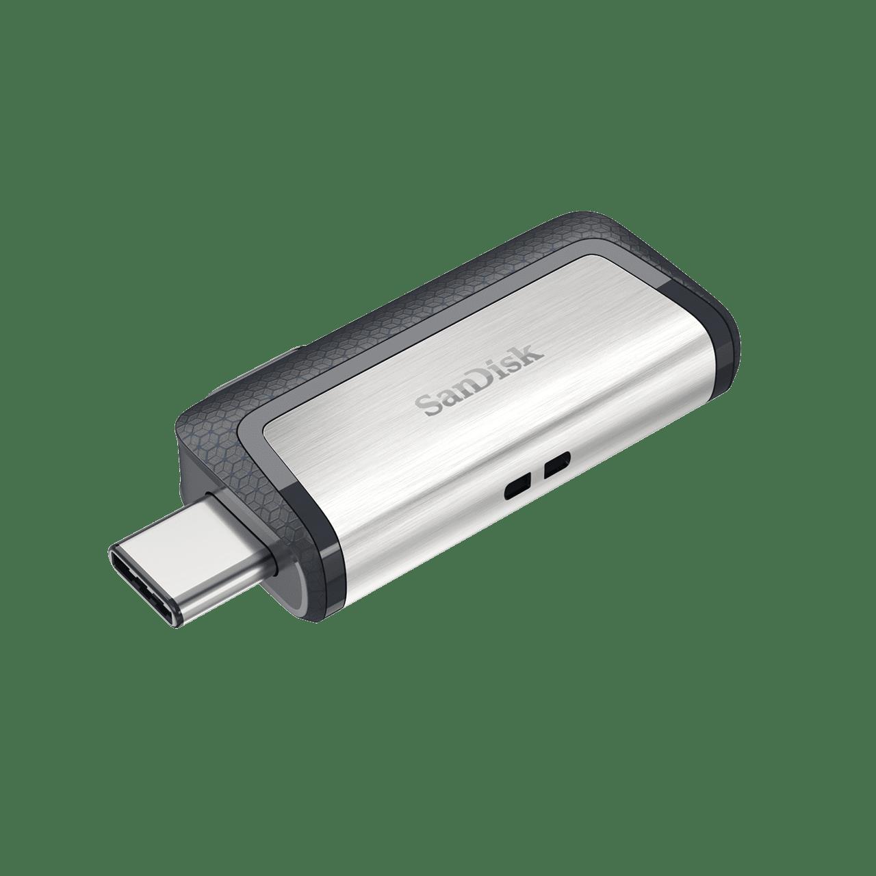 SANDISK 64GB Ultra Dual Drive Type C USB 3.1 Gri USB Bellek