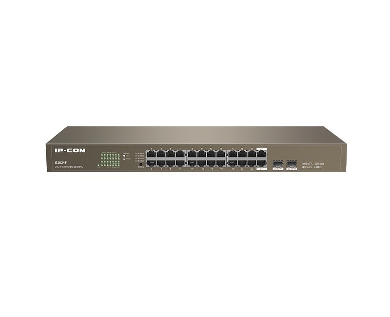 IP-COM G3210P 24 Port Yönetilemez +2SFP Switch